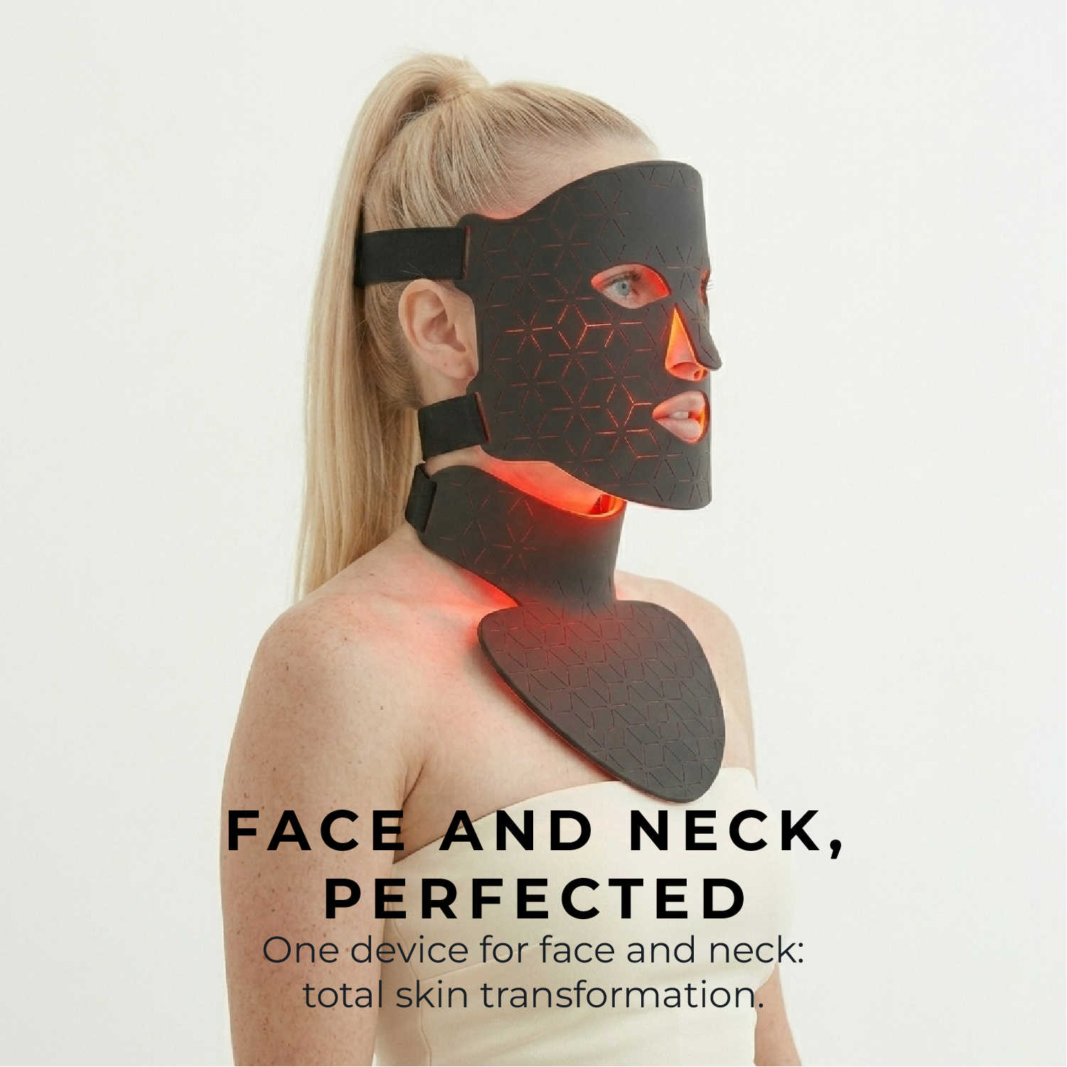 LED Silicone Mask – Face & Neck Rejuvenation