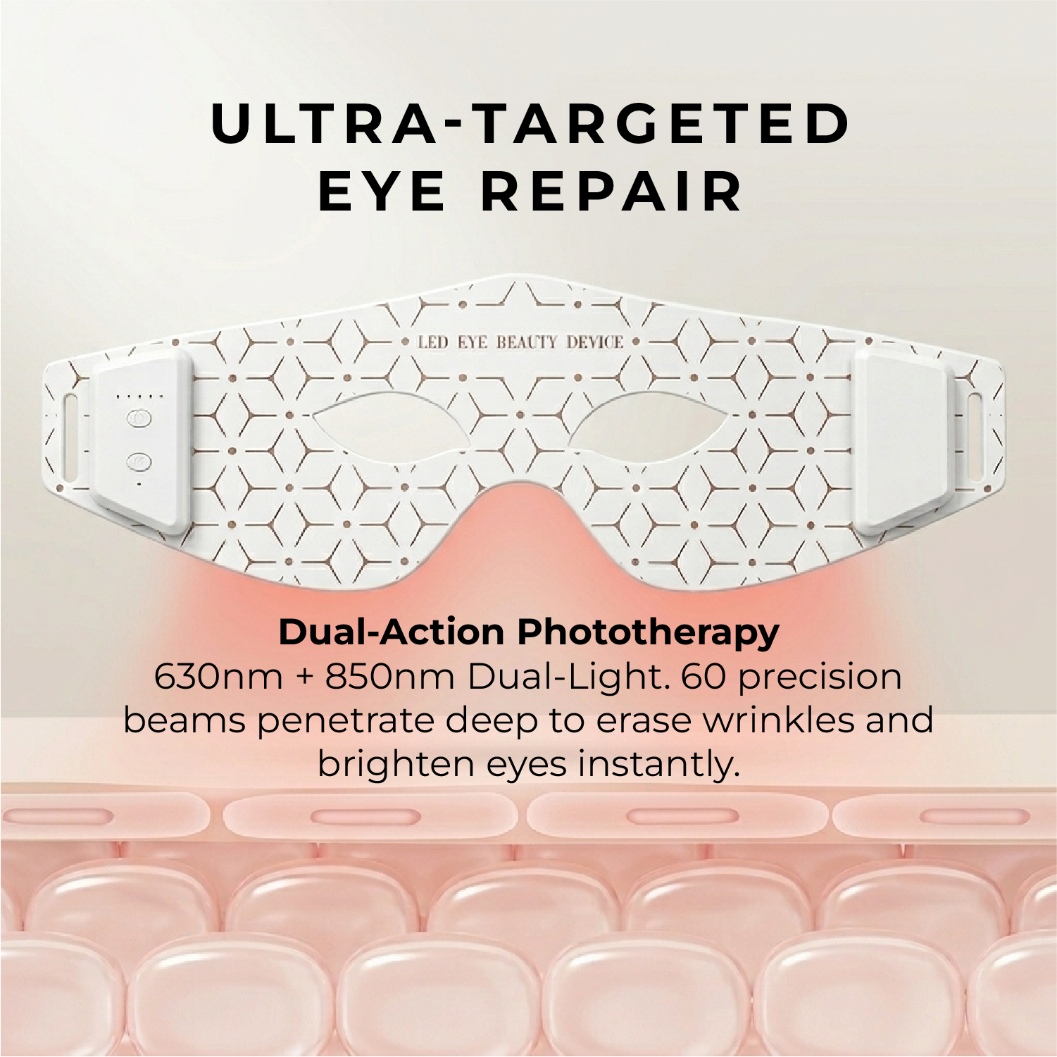 Silicone Red Light Eye Massager